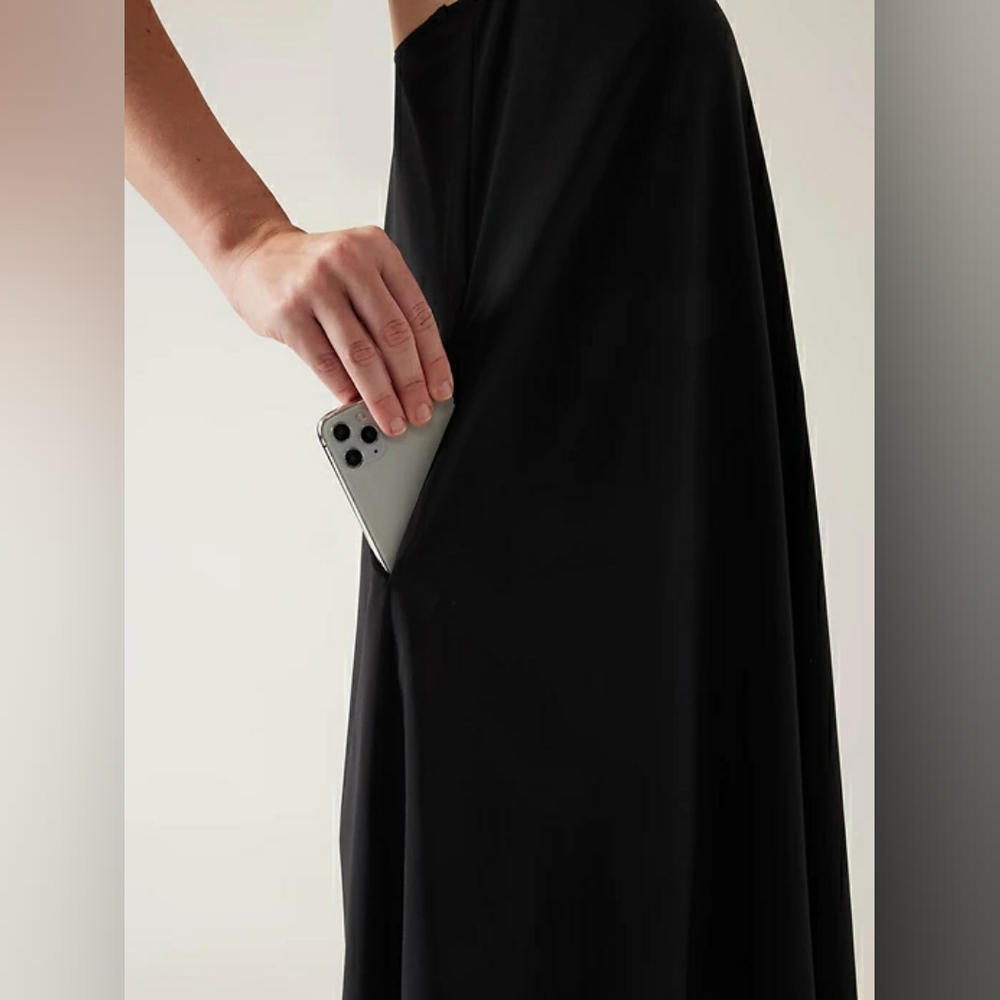 NWT Athleta Black Presidio Dress Cover Up Sz Small - Picture 4 of 11